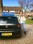 Estelle Hofland 1x geslaagd 3-4-2018